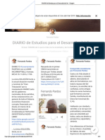 DIARIO de Estudios para el Desarrollo del Ser - Google+ Fernando Pardos (Completo 15-2-2019, 53 pags)