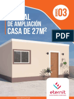 Amplia tu casa a 27m2 con el sistema Drywall de Eternit