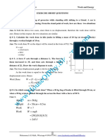 Chapter 4 Work and Energy Questions