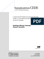 Jaramillo y Camargo 2011 - La Intervención Estatal en El Mercado Del Suelo PDF