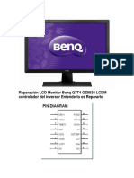 Reparación LCD Monitor Benq Q7T4 OZ9938 LCDM Controlador Del Inversor Entenderlo Es Repararlo