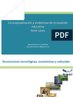 Conceptualizacion y Evidencias de Innovación Educativa (Versión 03-10-18 UTPC 84)
