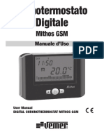 Manuale VE384400 Mithos GSM Nero