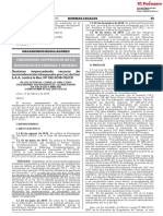 Organismo Supervisor de La Inversion en Energia Y Mineria: 31 Normas Legales