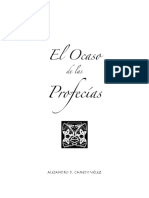 El Ocaso de Las Profecías Alejandro Canedo