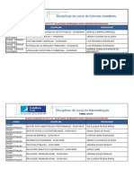 Disciplinas Graduação PDF