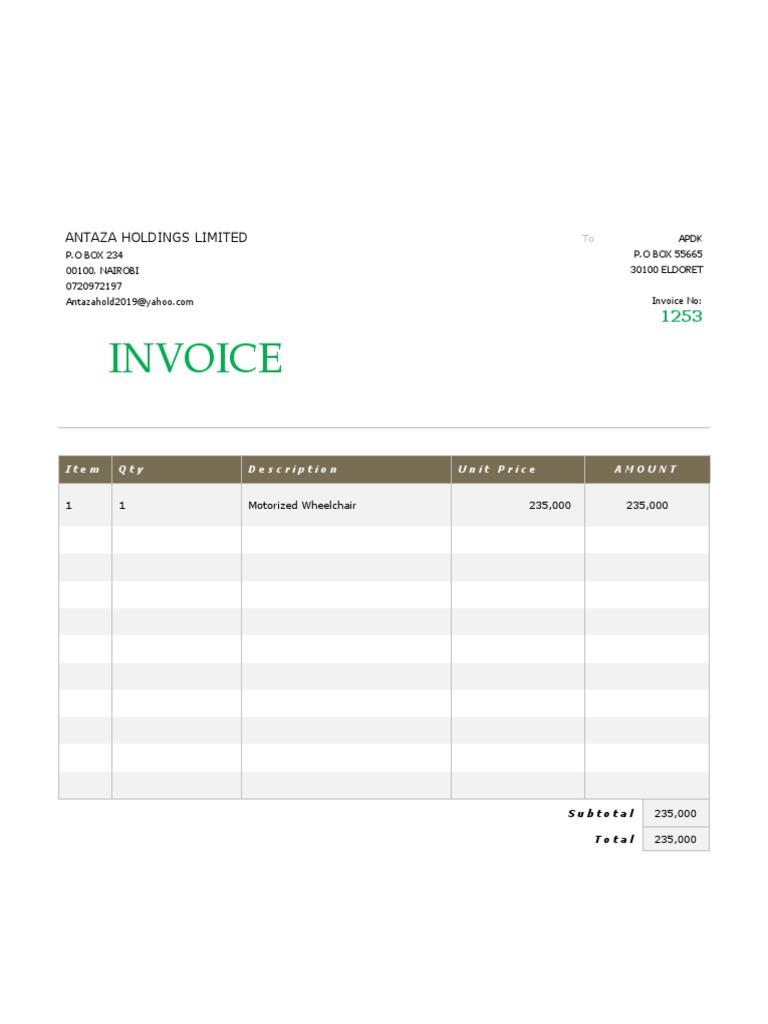 Quote Sheet Template | PDF
