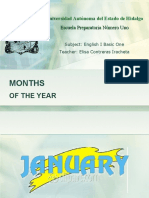 Months: of The Year