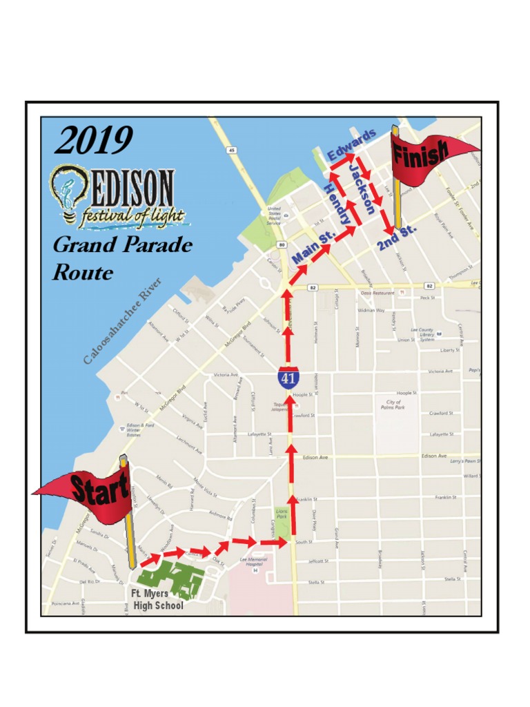 Grand Parade Route Map | PDF