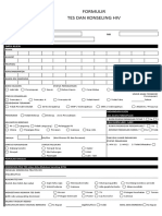 Formulir Tes Hiv