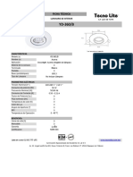 Luminario interior downlight YD-360/B