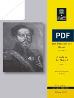 A Vida de Dom Pedro I, tomo 3, História dos Fundadores do Império do Brasil, Otávio Tarquínio de Sousa, 1957