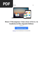 Honra y Recompensa Cmo Atraer El Favor y La Bendicin de Dios Spanish Edition by John Bevere b01b11qnlg PDF