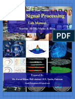 Digital Signal Processing: Lab Manual