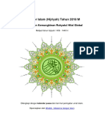 Kalender Islam Global Tahun 2018 M PDF