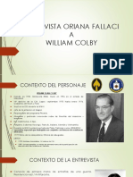 William Colby - Norberto Cala