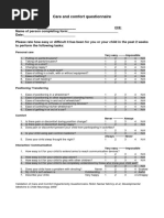 SPADI Questionnaire and Scoring Guide | PDF