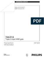 74ALS11A: Triple 3-Input AND Gate