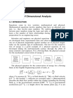Chapter 4 - Foundation of Dimensional Analysis