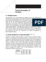 Chapter 5 - Mechanical or Physical Examples of Dimensional Analysis