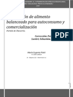 Elaboración de Alimento Balanceado para Autoconsumo y Comercialización PDF