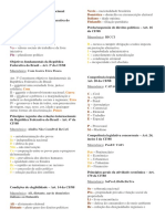 Mnemônicos de Direito Constitucional