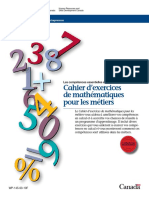Cahier Exercises Maths
