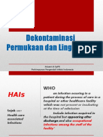 + Dekontaminasi Permukaan & Lingkungan