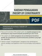 Kaedah Pengajaran Theory of Constraints