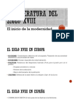 Literatura Del Siglo XVIII (1º Bachillerato)