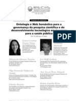 Ontologia e Web Semântica para a governança da pesquisa científica e do desenvolvimento tecnológico em insumos para a saúde pública