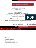 Monte Carlo Probability