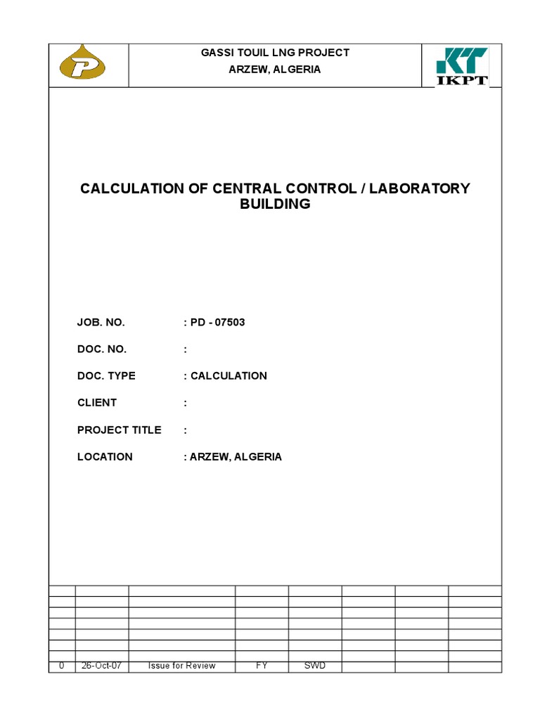 ＦT〜 Calculation CCR RC | PDF | Concrete | Beam (Structure)