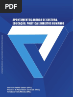 Apontamentos acerca de cultura, educação, política e direitos humanos