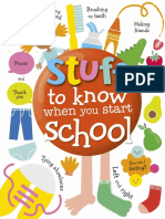 DK Kids - Stuff To Know When You Start School
