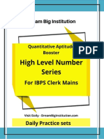 Top Number Series Practice Set (DreamBigInstitution) - 2