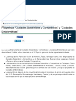 13.Programas "Ciudades Sostenibles y Competitivas" y "Ciudades Emblemáticas" | FINDETER - Informe de Ge