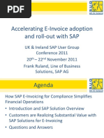 Accelerating E-Invoice Adoption and Roll-Out With SAP