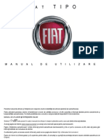 Manual Utilizare Fiat TIPO Editia 1 - Aprilie 2016