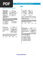 Vektör - Kuvvet Çözümlü Test 2: Bu Konuda Çıkmış ÖSYM Soruları