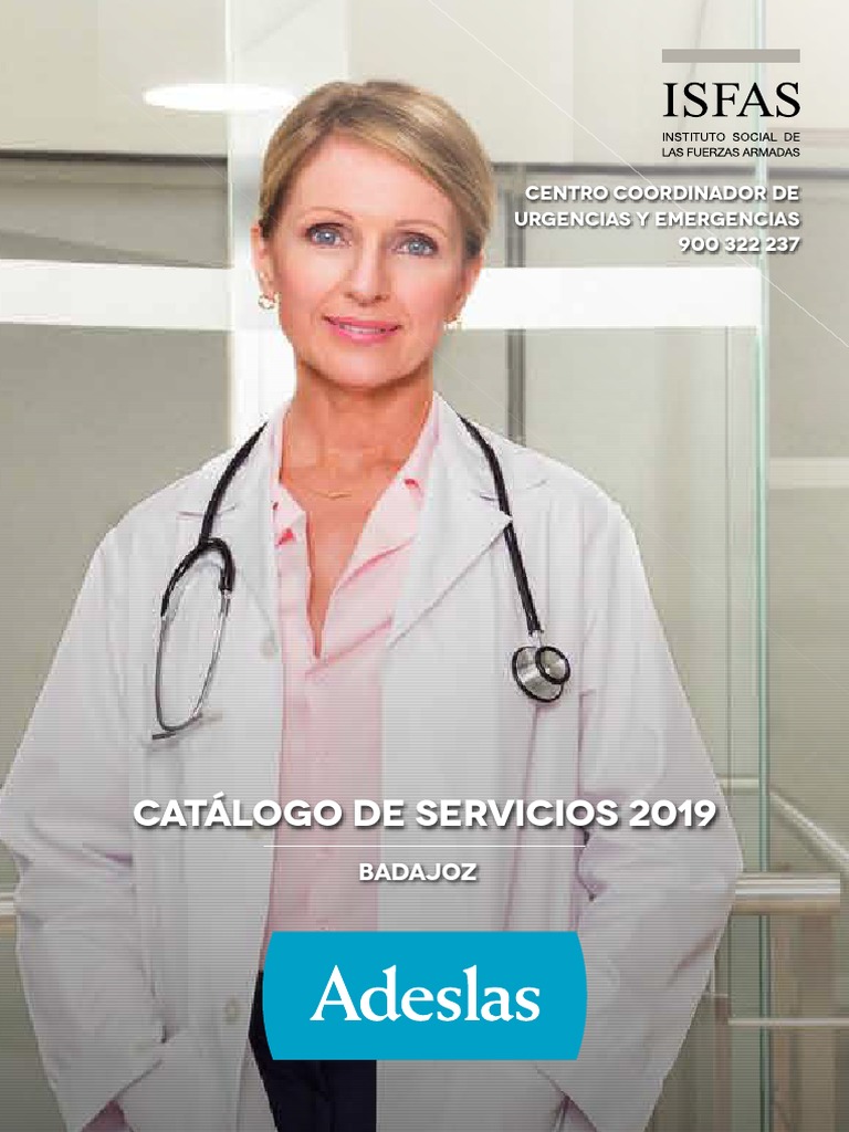 Catálogo de Servicios de Urgencias 2019 | PDF | Medicina | Especialidades  Medicas