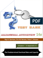 Managerial Accounting Chapter 3A Overhead Rates