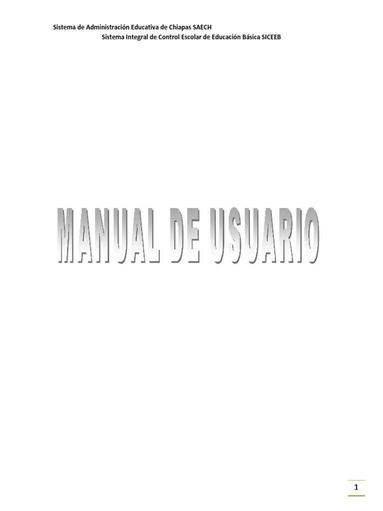 Manual Saech PDF | PDF | Point and Click | Contraseña