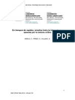 La Lectura Crítica en Internet: Evaluación y Aplicación de Sus Recursos