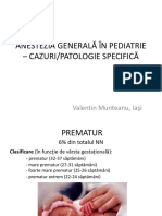 Valentin Munteanu Anestezia Generala in Pediatrie