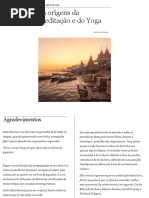 As origens da meditação e do Yoga