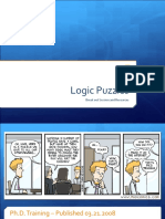 Logic Puzzles: Break Out Session and Resources