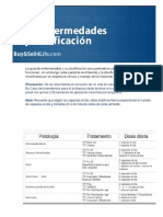 Lista de Enfermedades y Dosis de 4 Life