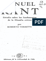 Metafísica Em Tempo de Kant Torreti