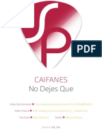 Caifanes Tab No Dejes Que